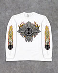 Freedom Flare Long Sleeve - White