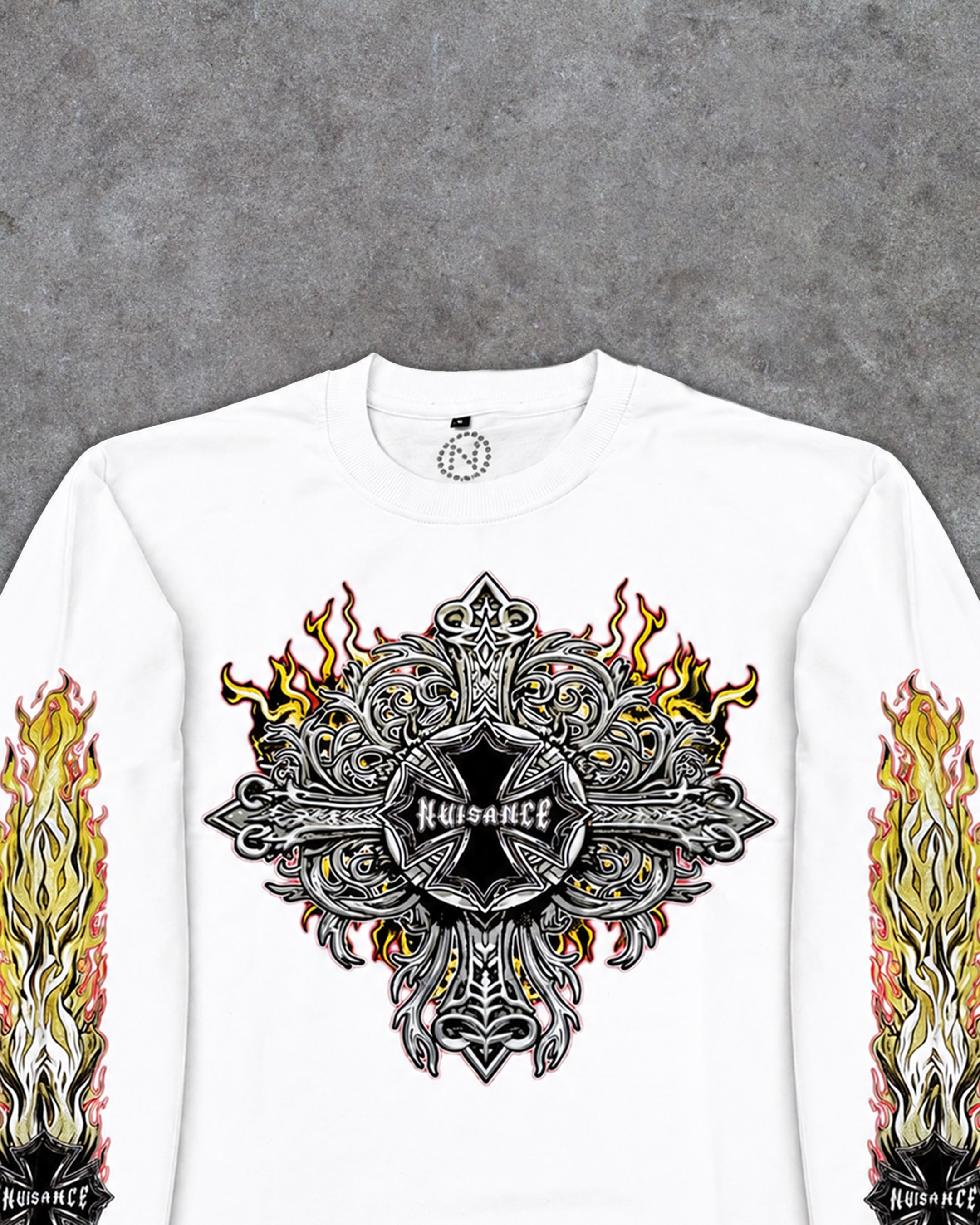 Freedom Flare Long Sleeve - White