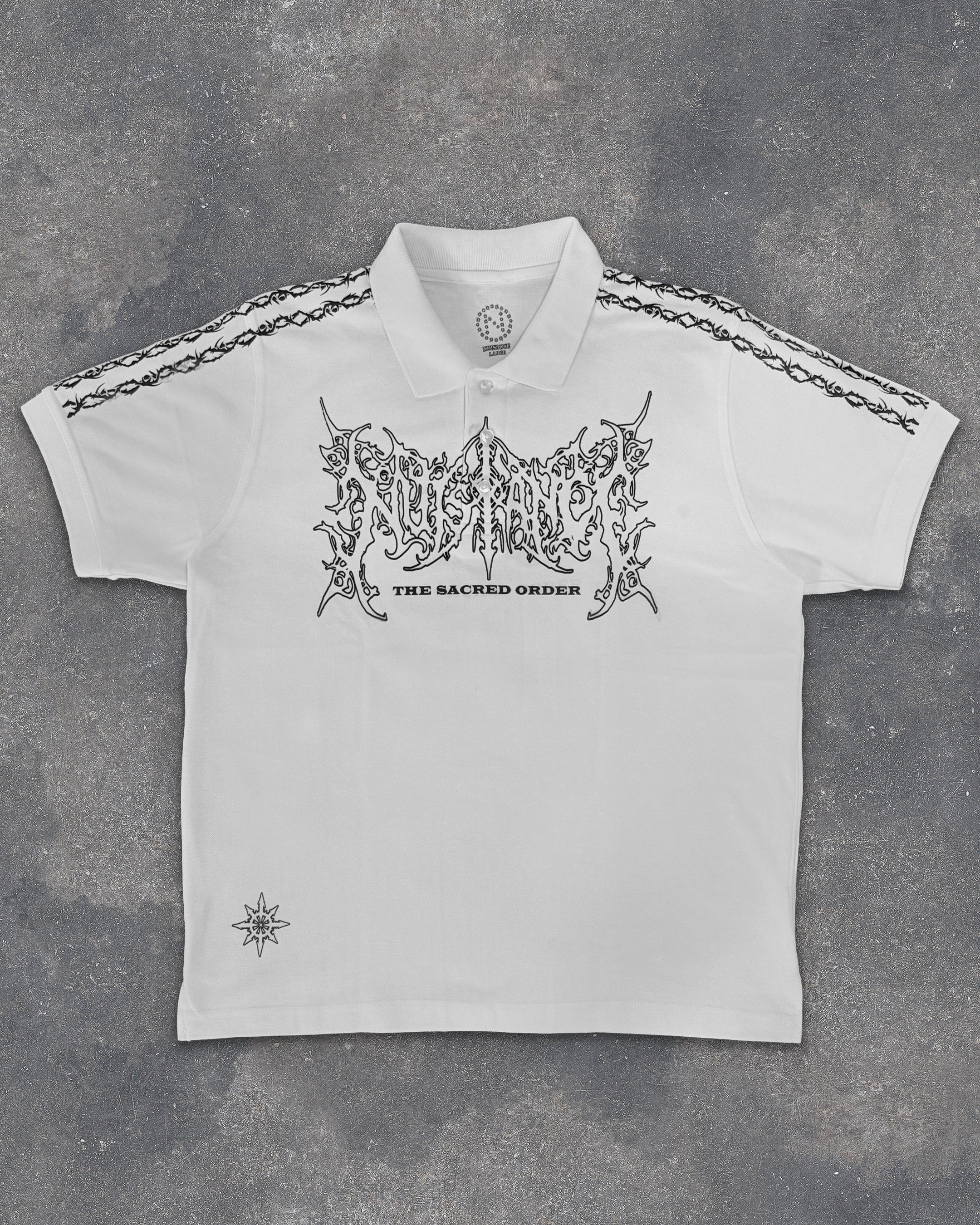 Killswitch Polo T-Shirt - White