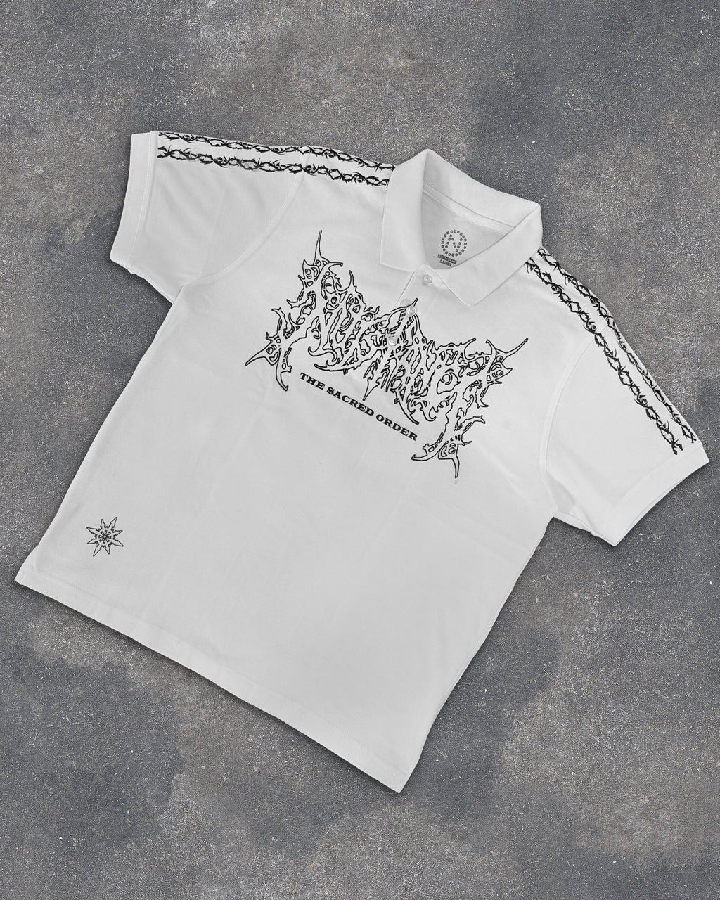 Killswitch Polo T-Shirt - White