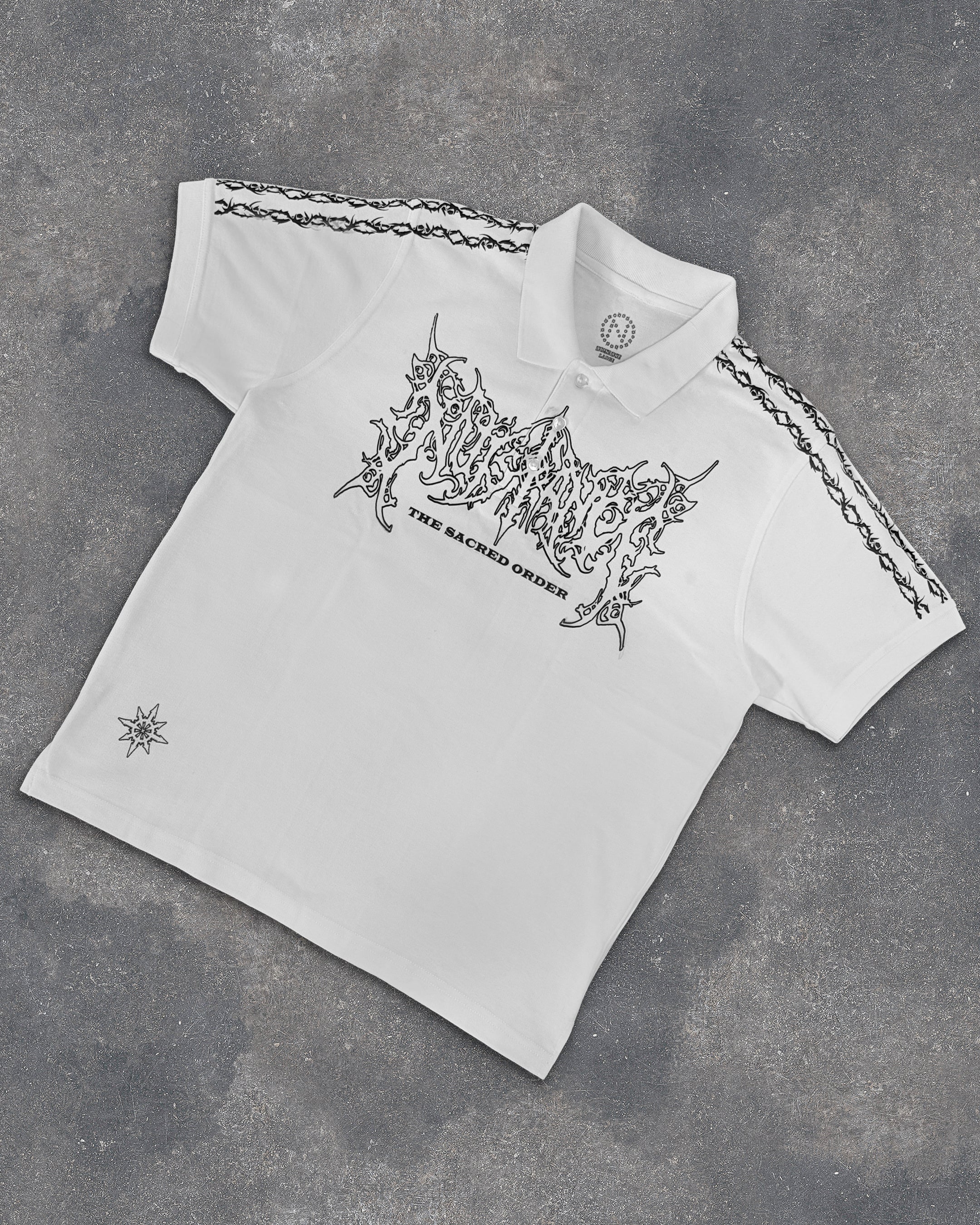 Killswitch Polo T-Shirt - White