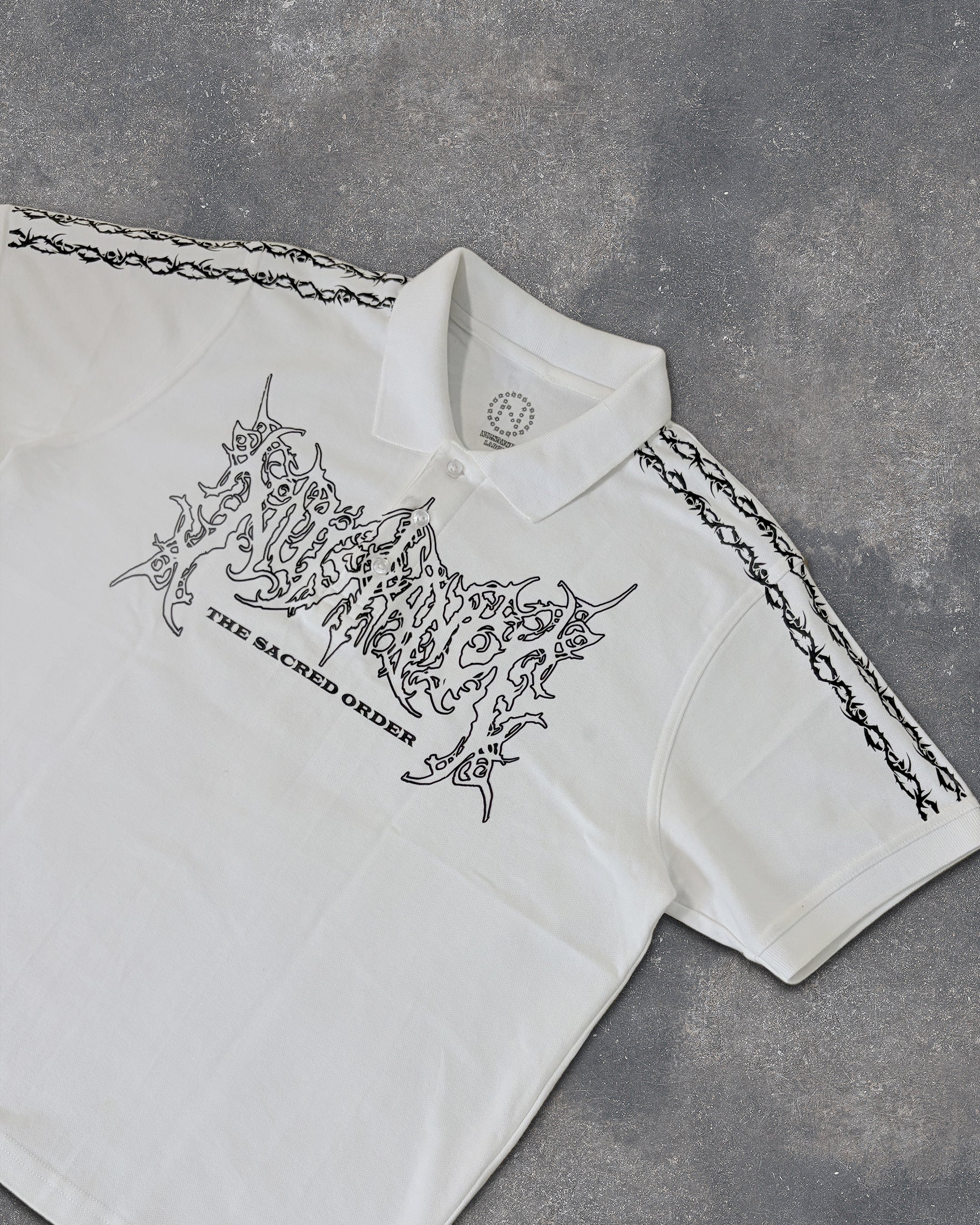 Killswitch Polo T-Shirt - White