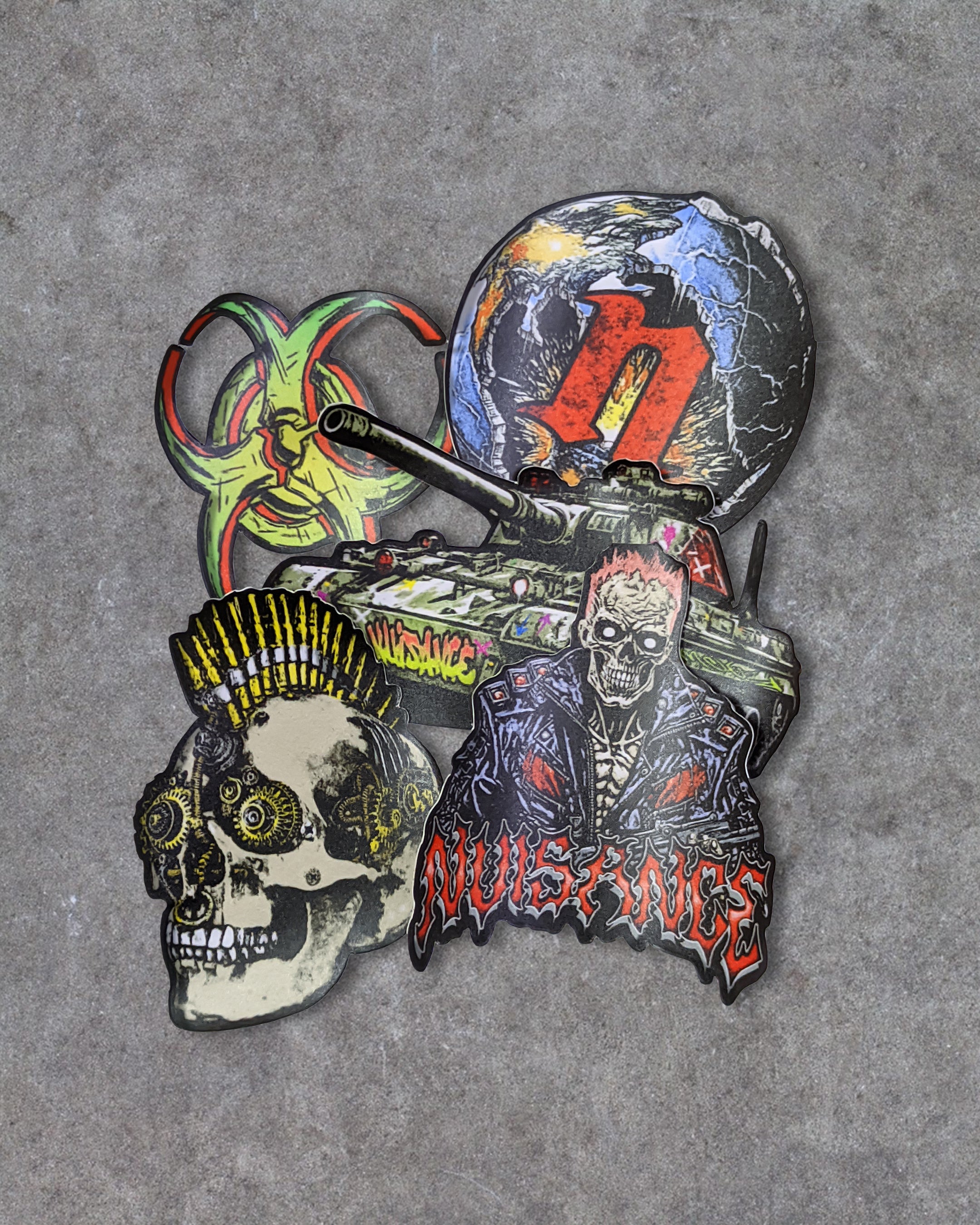 Plotting The Apocalypse Sticker Pack