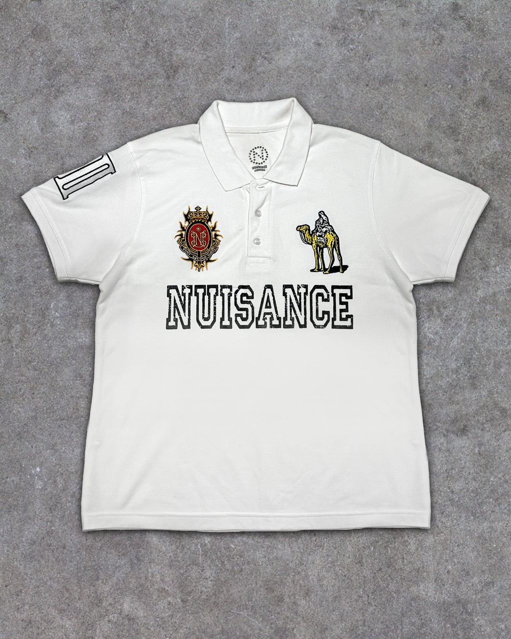 Silk Road Polo T-Shirt - White