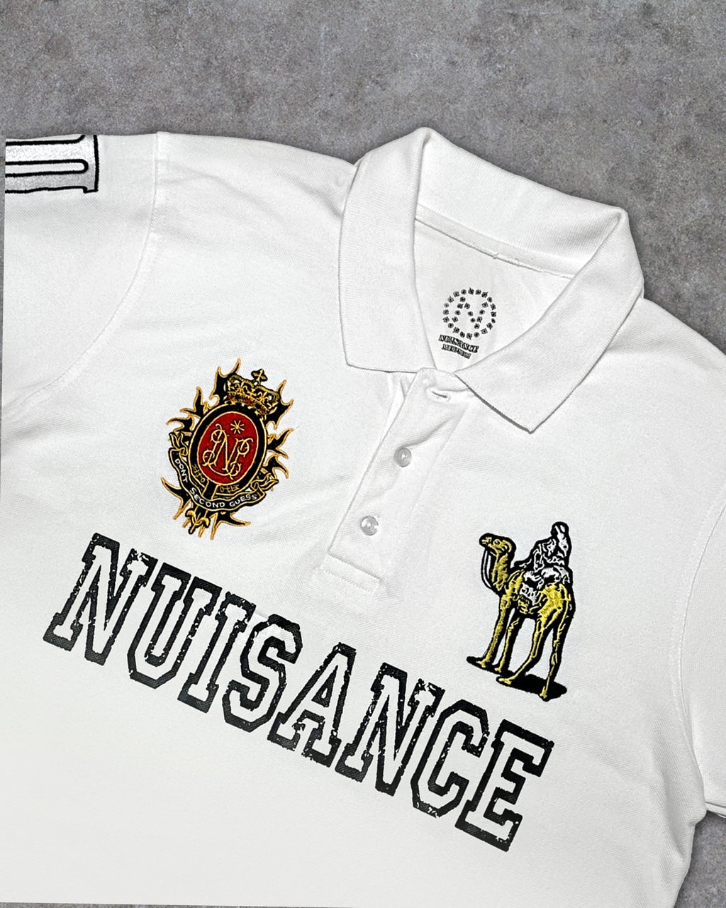 Silk Road Polo T-Shirt - White