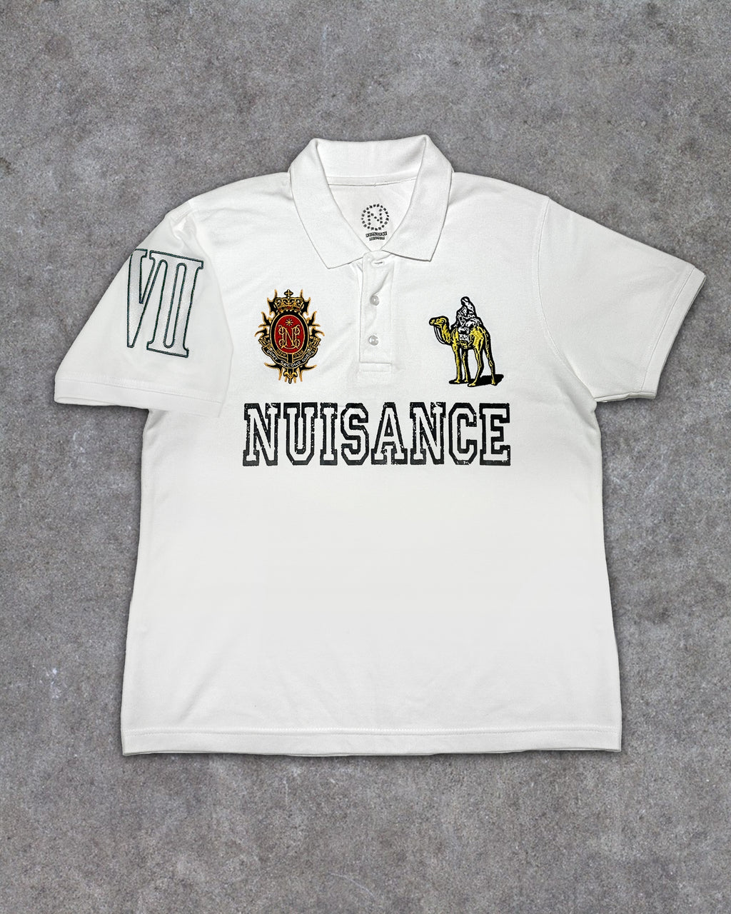 Silk Road Polo T-Shirt - White