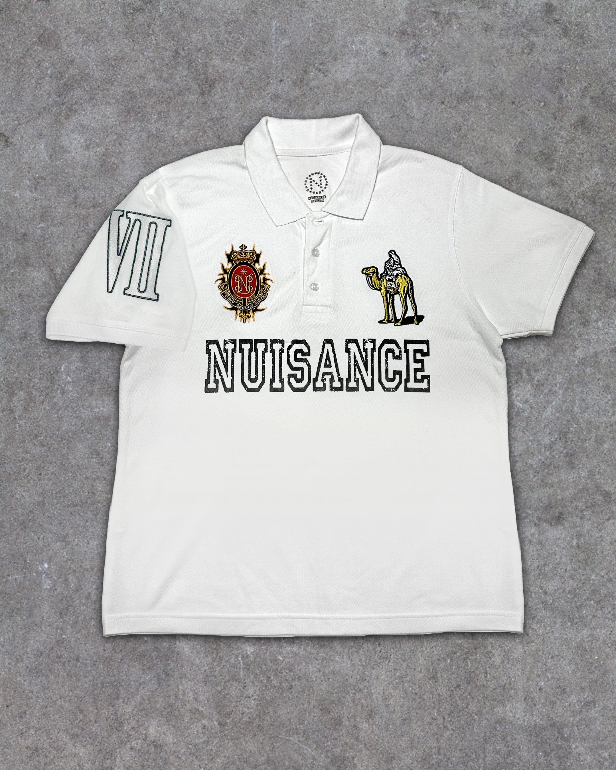 Silk Road Polo T-Shirt - White