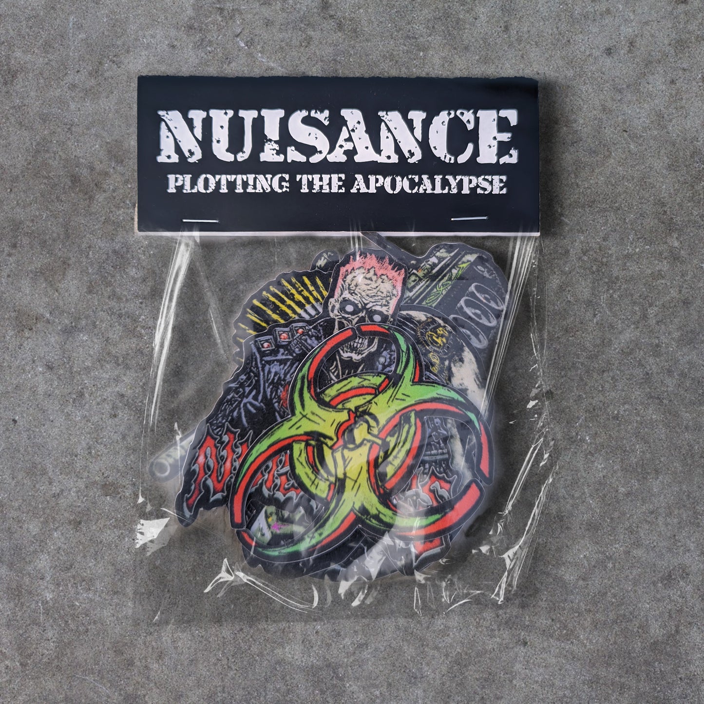 Plotting The Apocalypse Sticker Pack