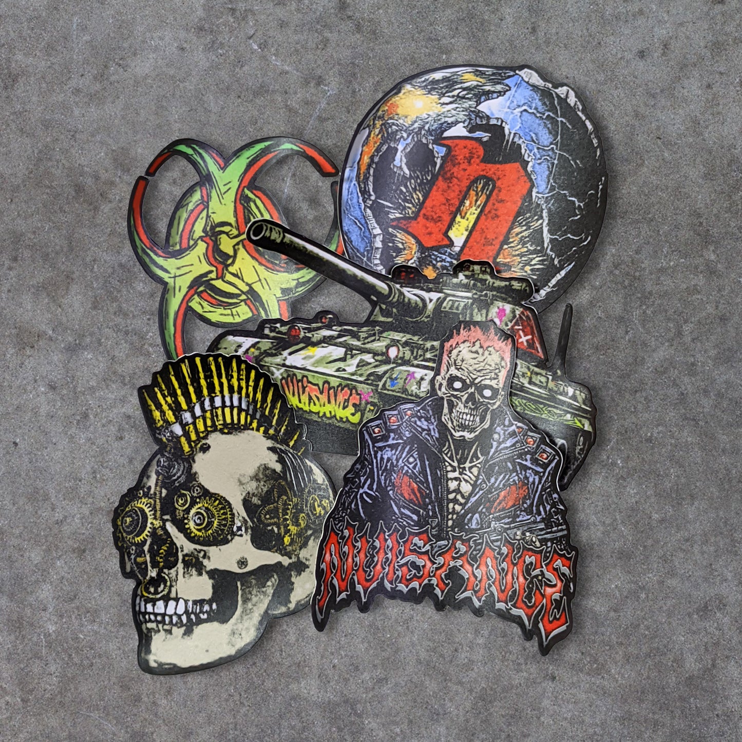 Plotting The Apocalypse Sticker Pack