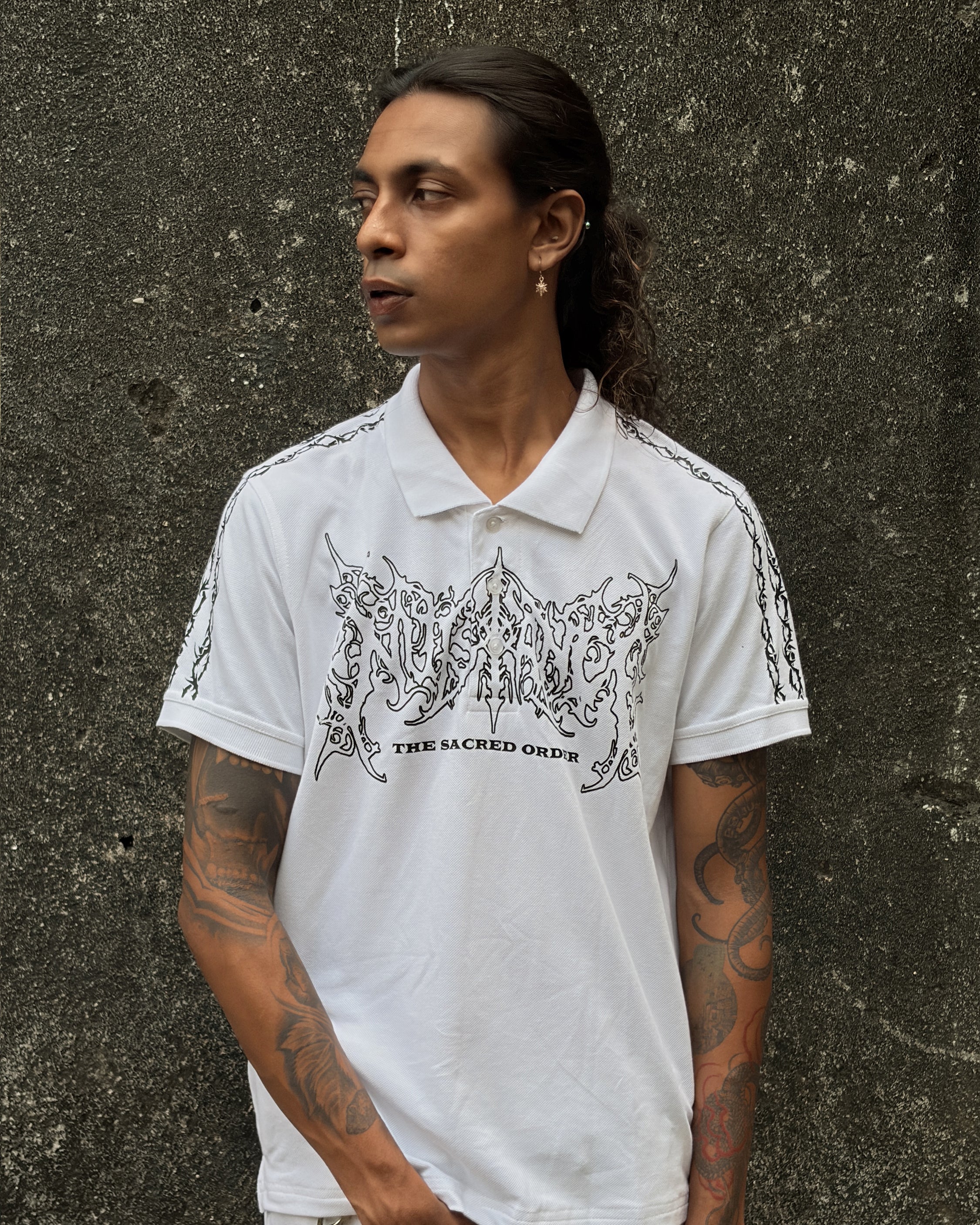 Killswitch Polo T-Shirt - White