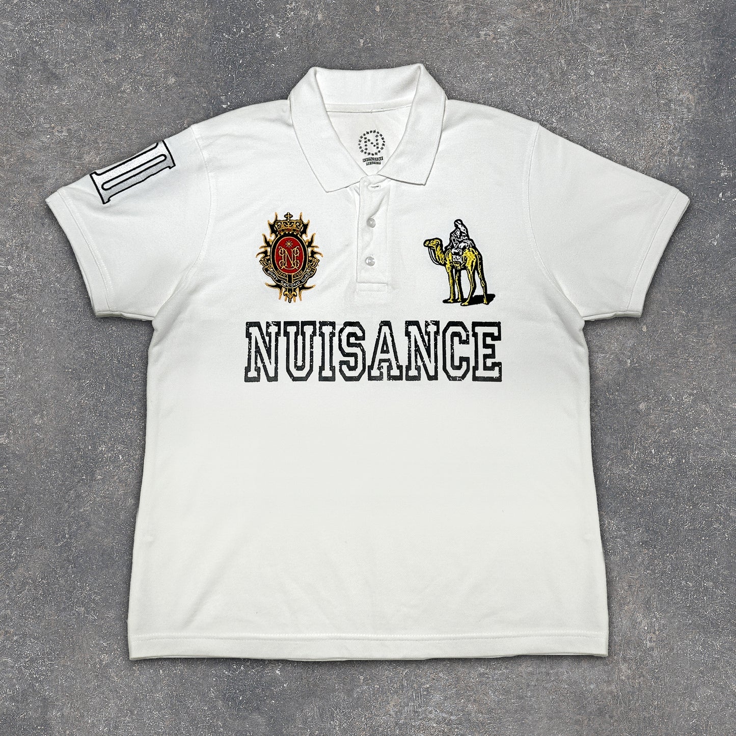 Silk Road Polo T-Shirt - White