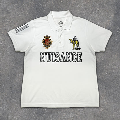 Silk Road Polo T-Shirt - White