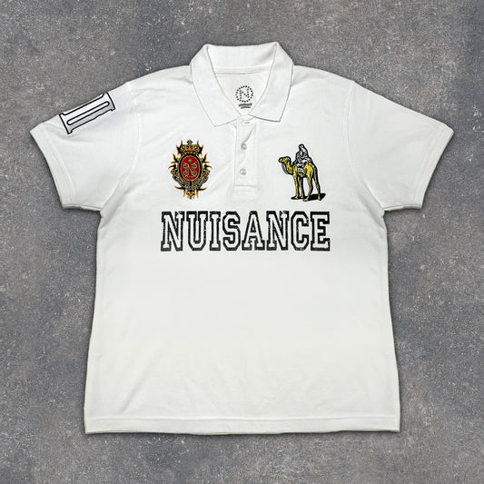Silk Road Polo T-Shirt - White