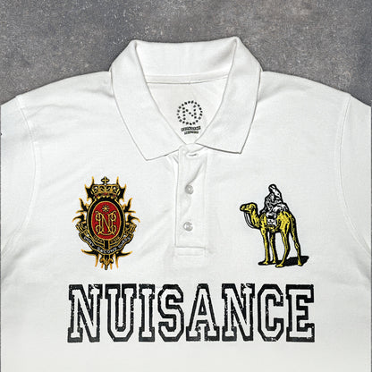 Silk Road Polo T-Shirt - White