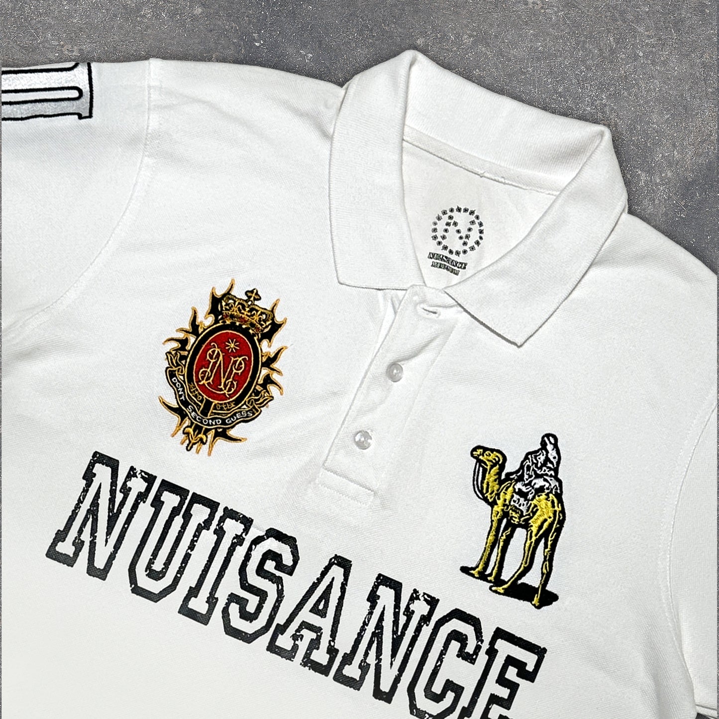 Silk Road Polo T-Shirt - White