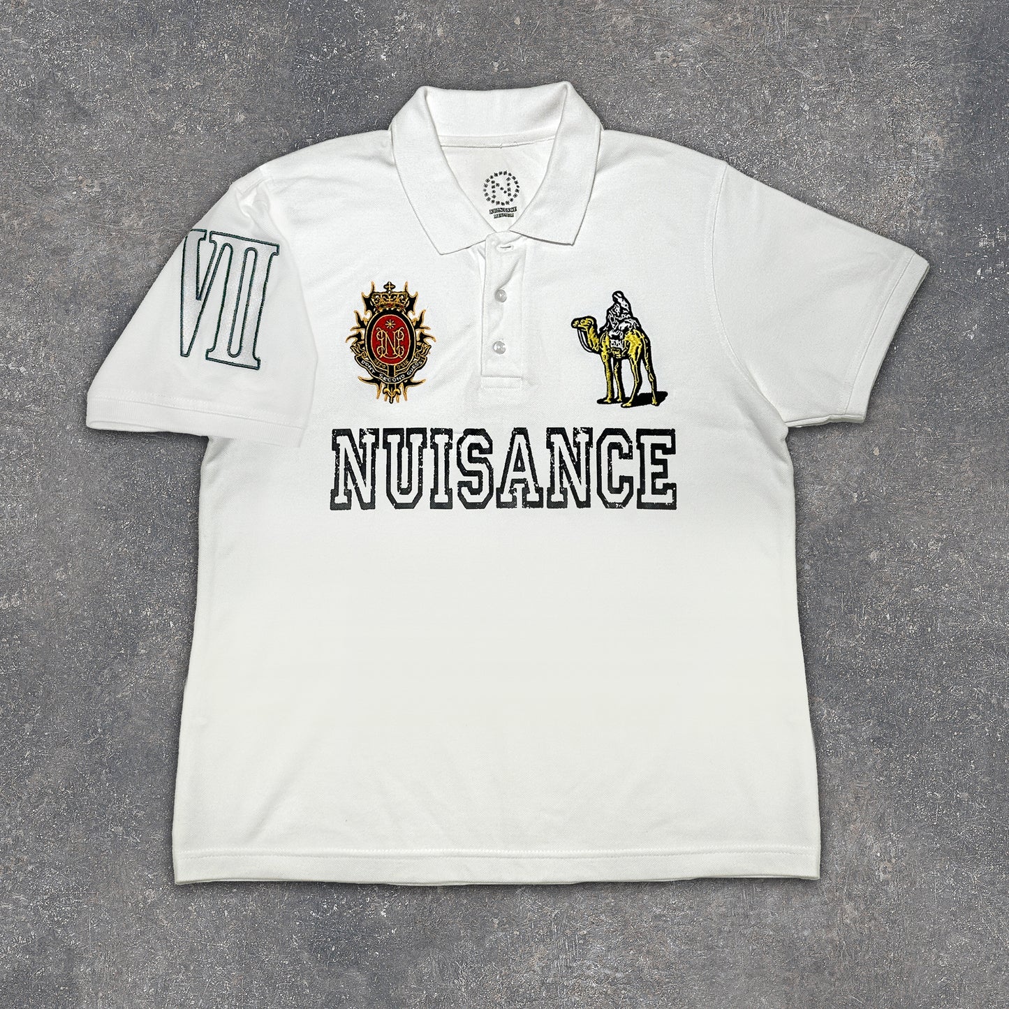 Silk Road Polo T-Shirt - White
