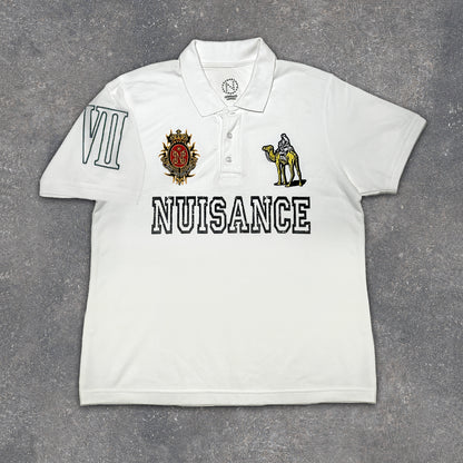 Silk Road Polo T-Shirt - White